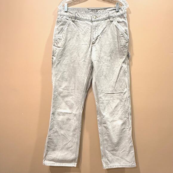 Carhartt Carpenter Pants Mens 32x28 Relaxed Fit Rugged Flex Duck BN3279-M - Picture 2 of 12